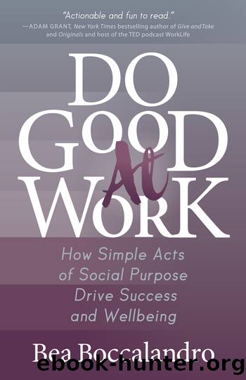 Do Good At Work by Bea Boccalandro