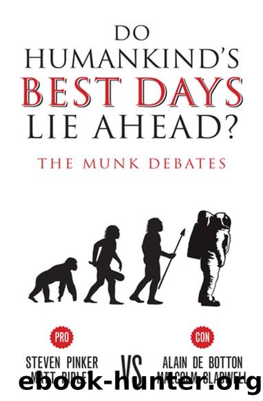 Do Humankind's Best Days Lie Ahead? The Munk Debates by Steven Pinker