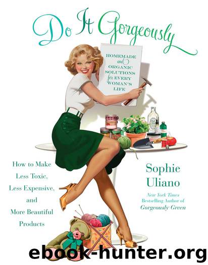 Do It Gorgeously: How to Make Less Toxic, Less Expensive, and More Beautiful Products by Sophie Uliano