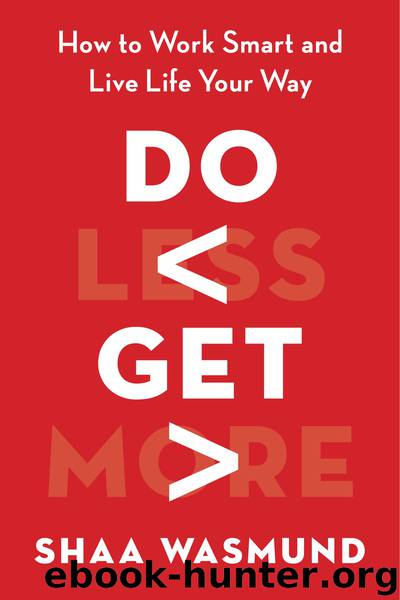 Do Less, Get More by Shaa Wasmund