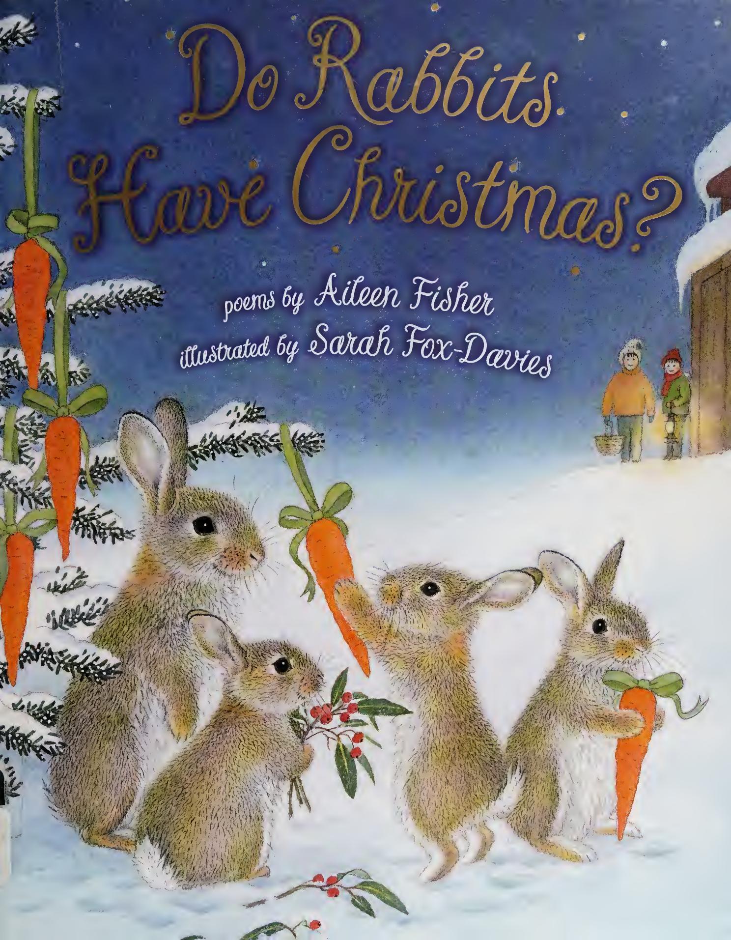 Do Rabbits Have Christmas by Aileen Fisher & Sarah Fox-Davies