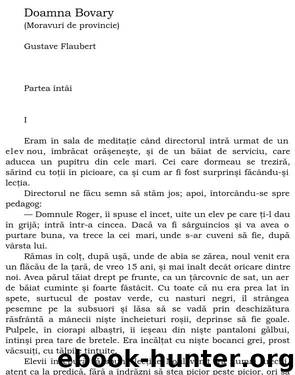 Doamna Bovary by Gustave Flaubert