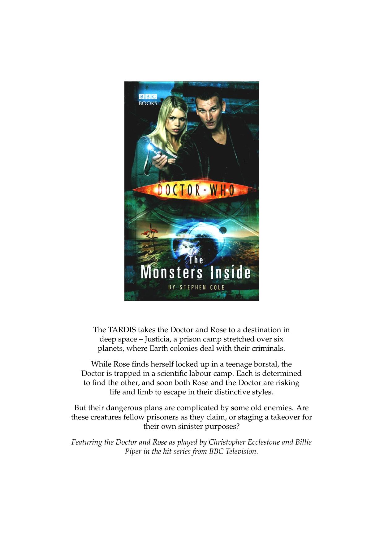 Doctor Who - BBC Books 02 by The Monsters Inside