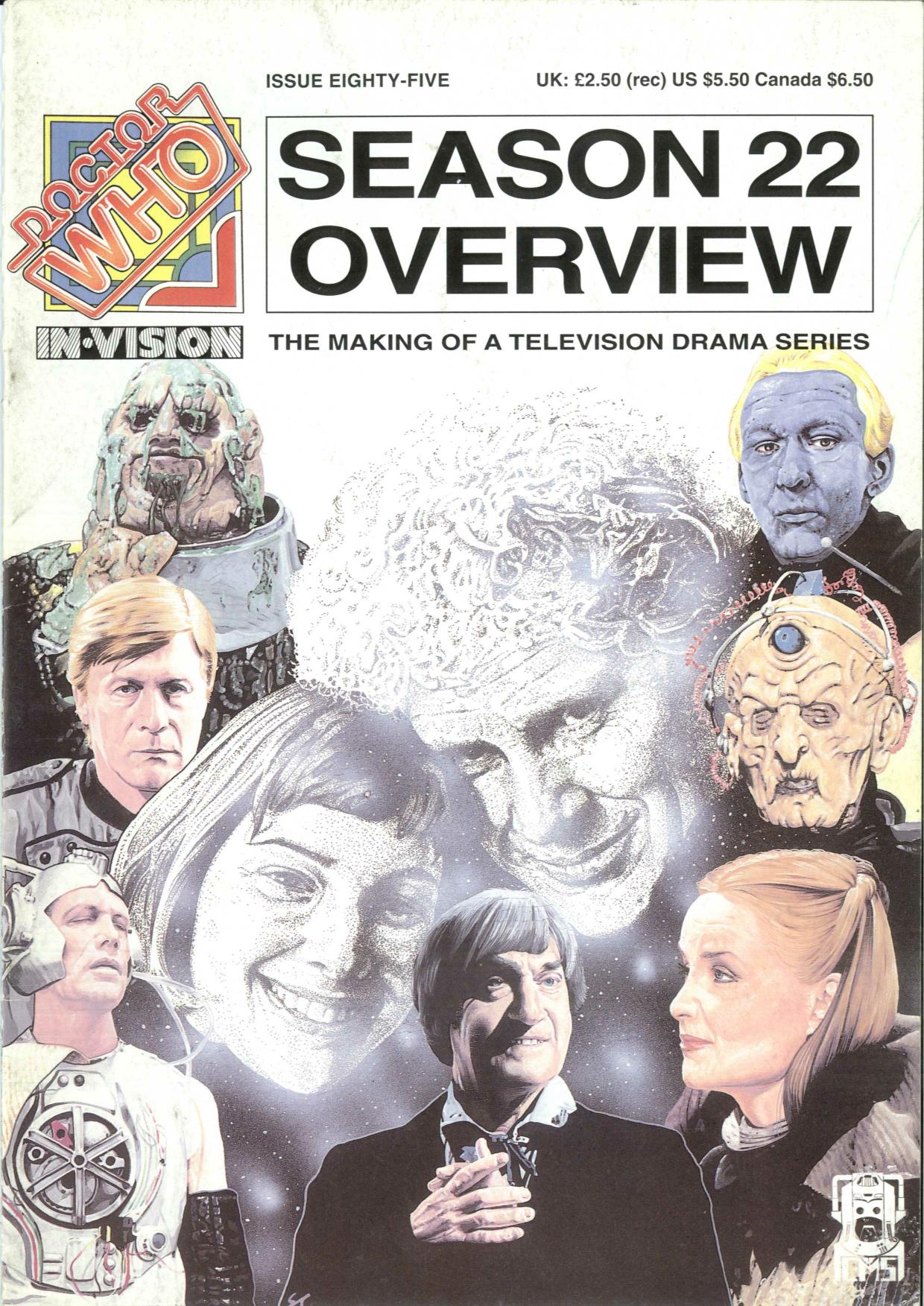 Doctor Who - In-Vision 085 by Season 22 Overview