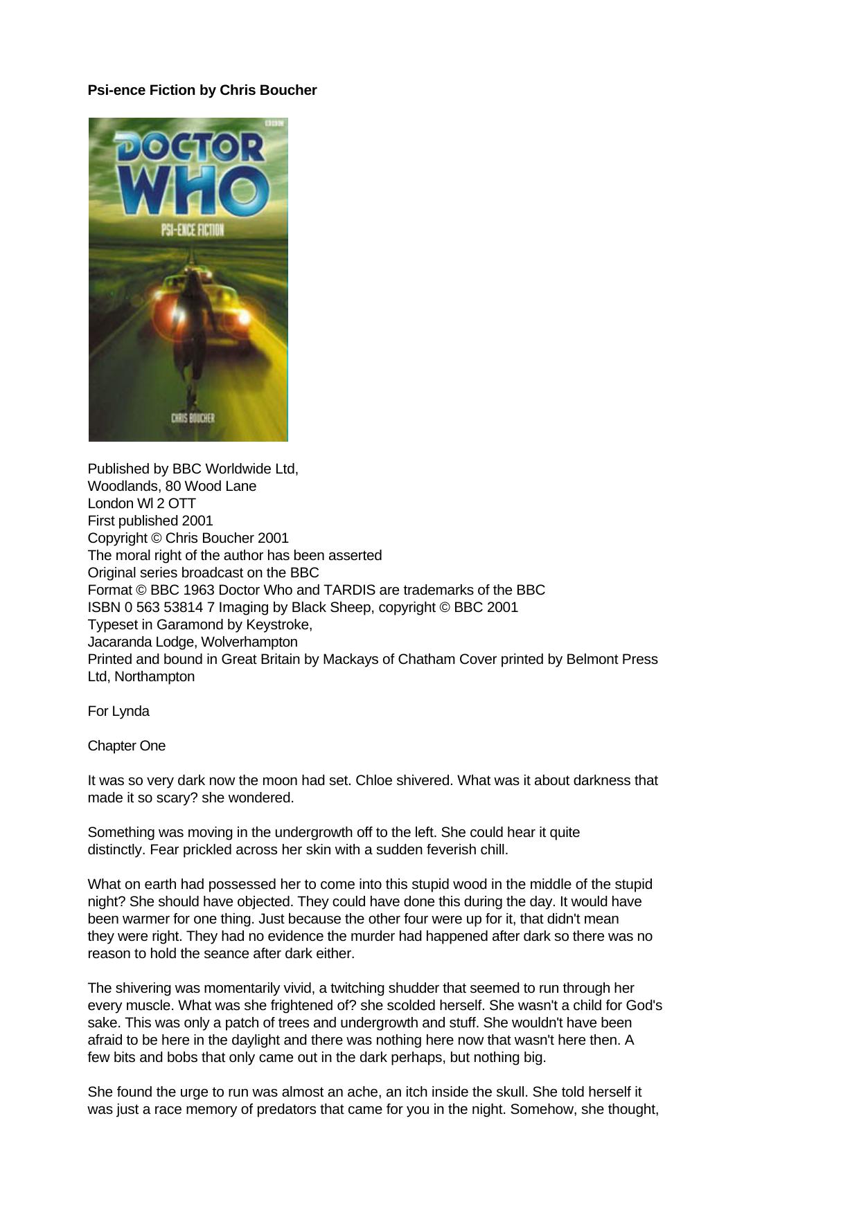 Doctor Who - The Eight 046 by Psi-Ence Fiction