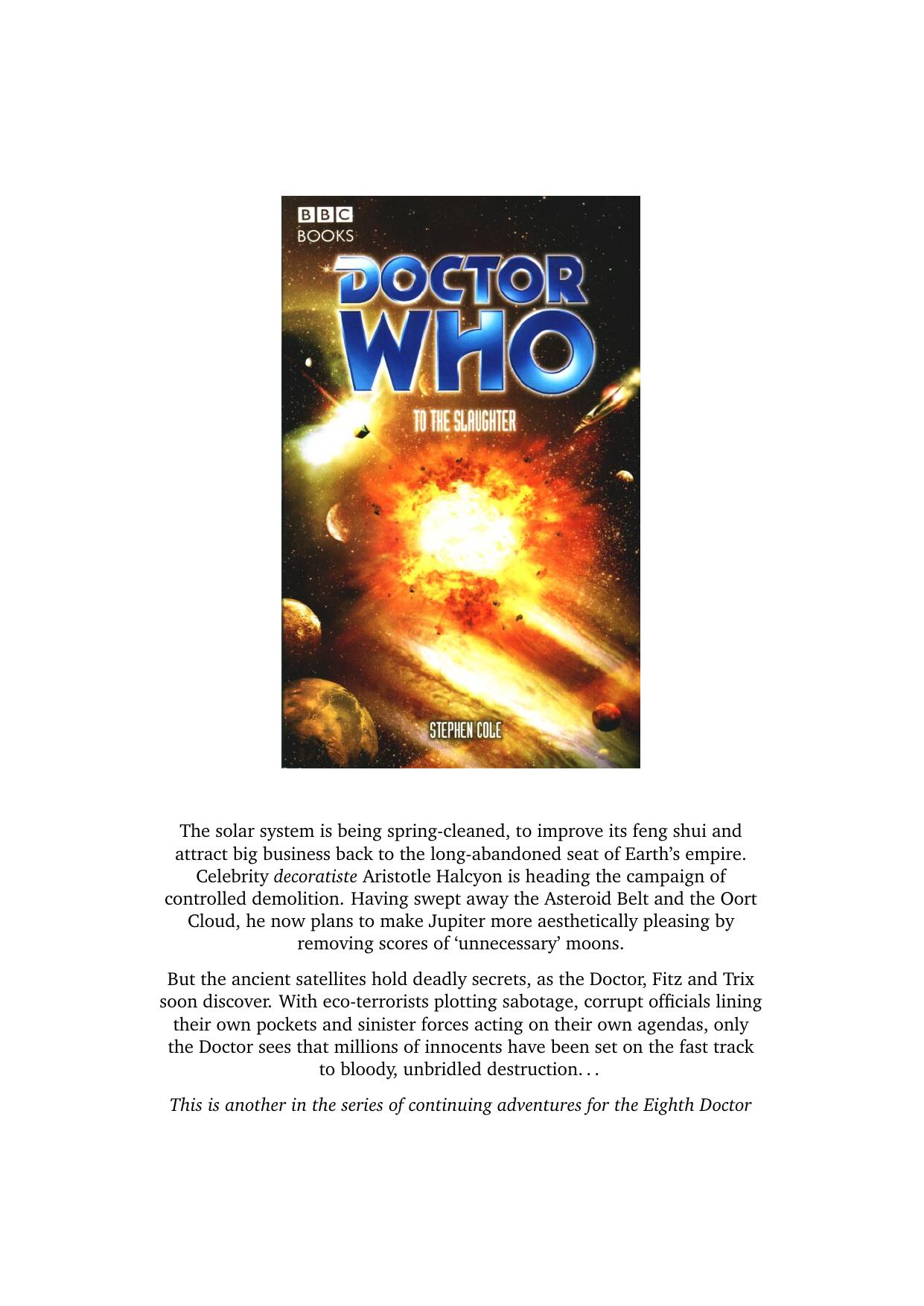 Doctor Who - The Eight 072 by To The Slaughter