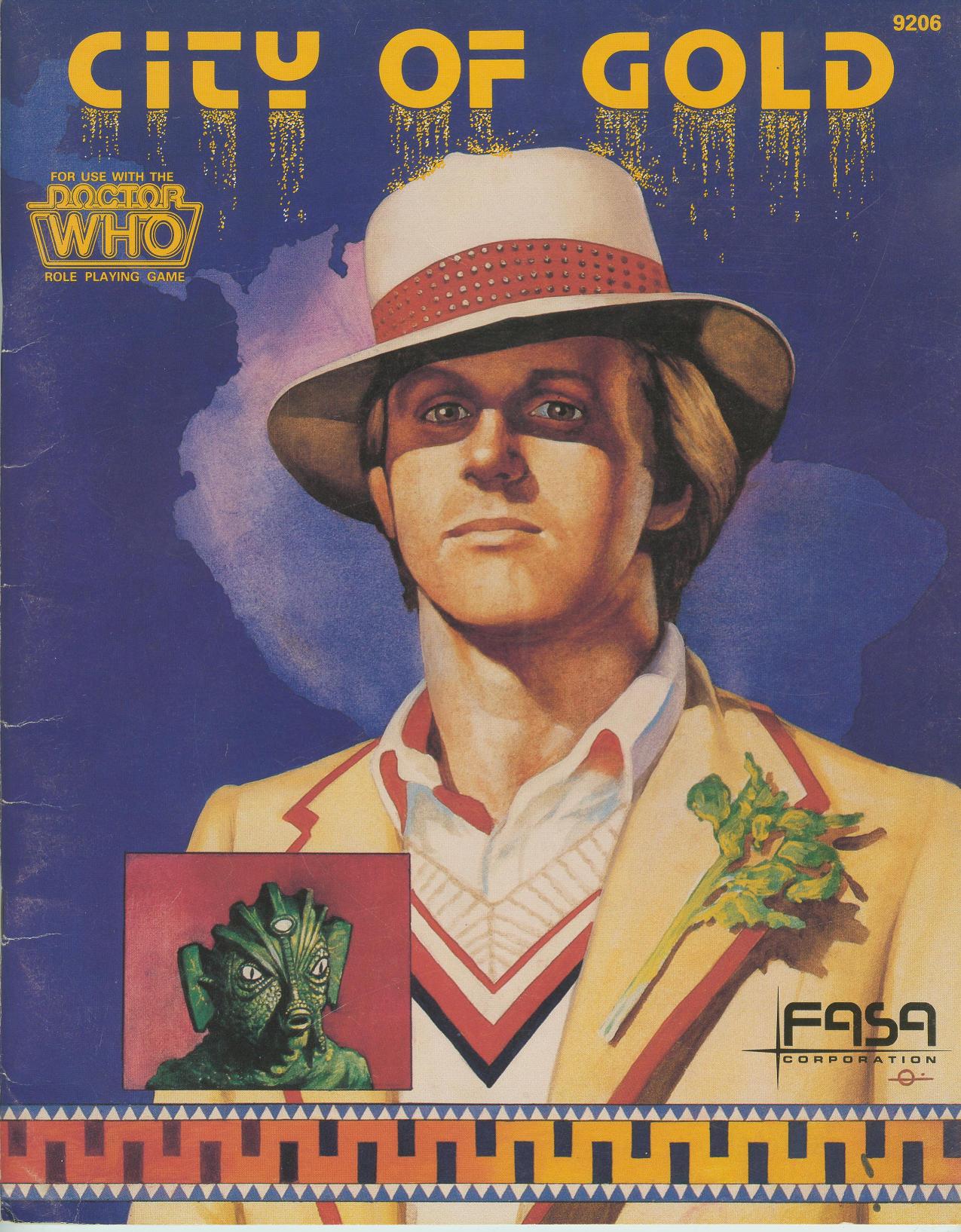 Doctor Who City of Gold by Unknown