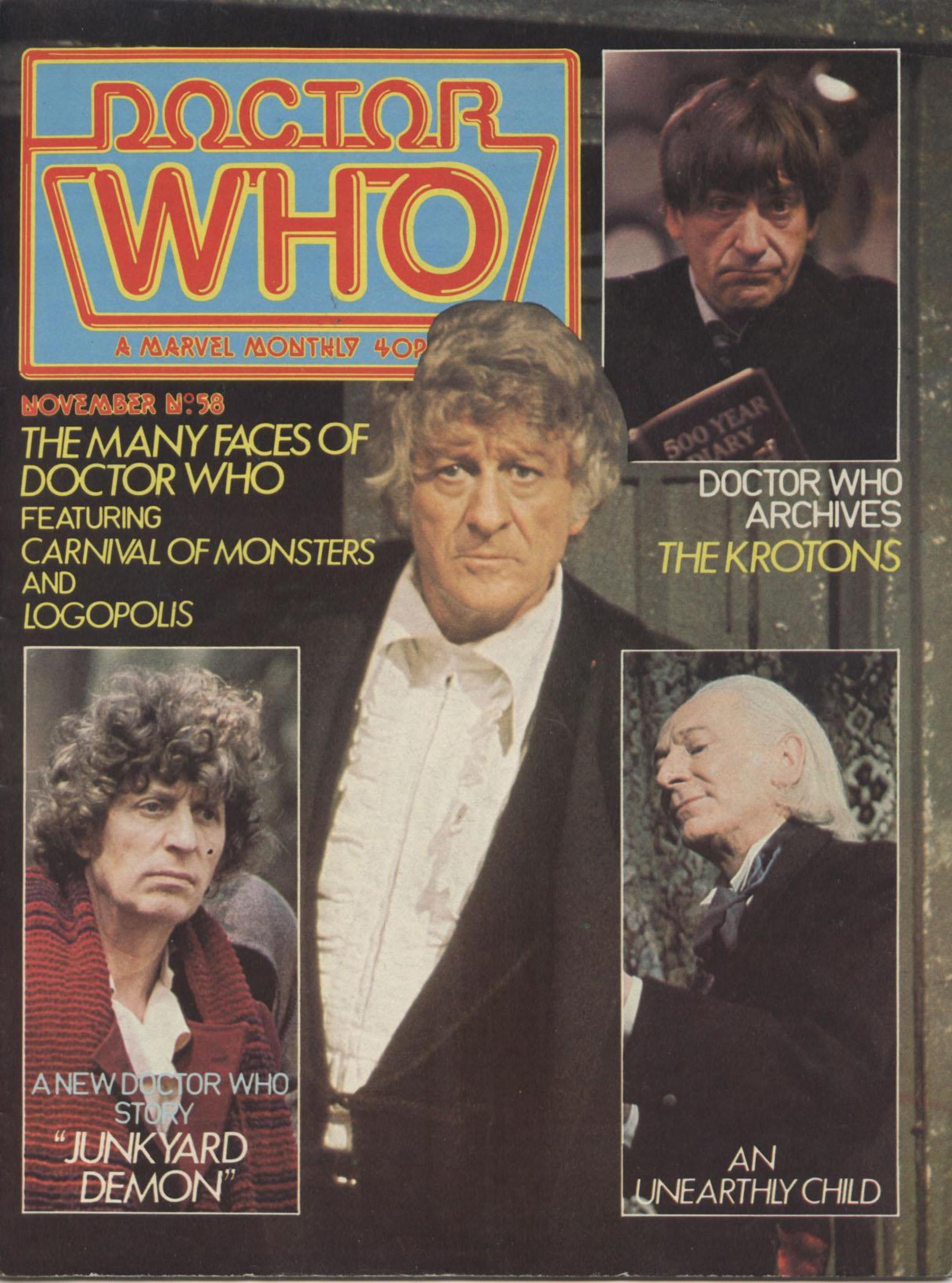 Doctor Who Magazine - Issue 058 by ComicRack