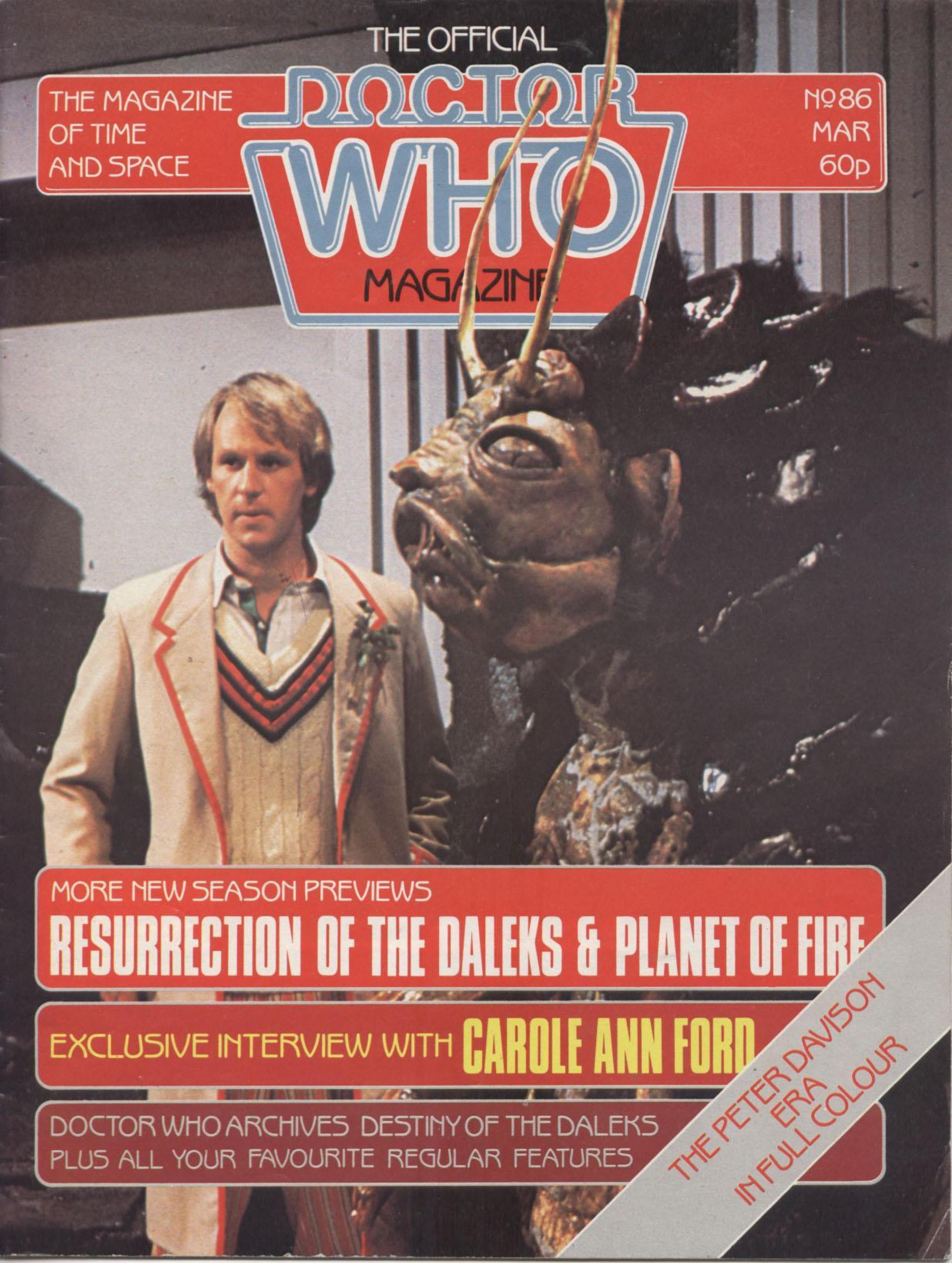 Doctor Who Magazine - Issue 086 by ComicRack