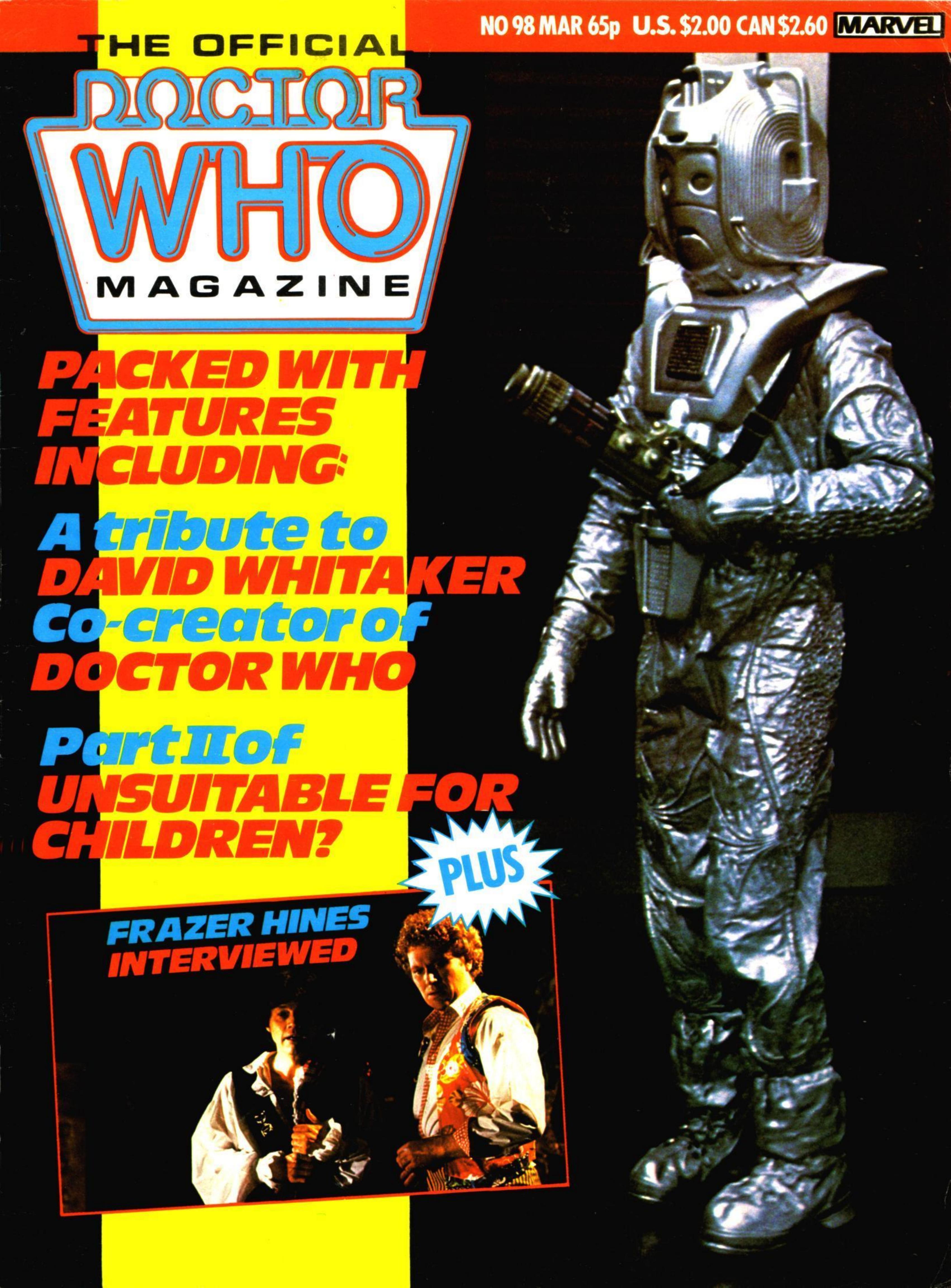 Doctor Who Magazine - Issue 098 by ComicRack
