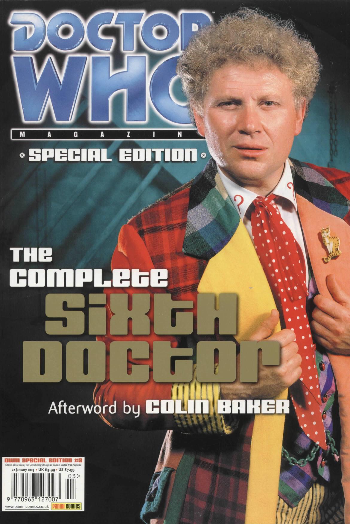 Doctor Who Magazine Special 03 by Complete 6th Doctor (2002)