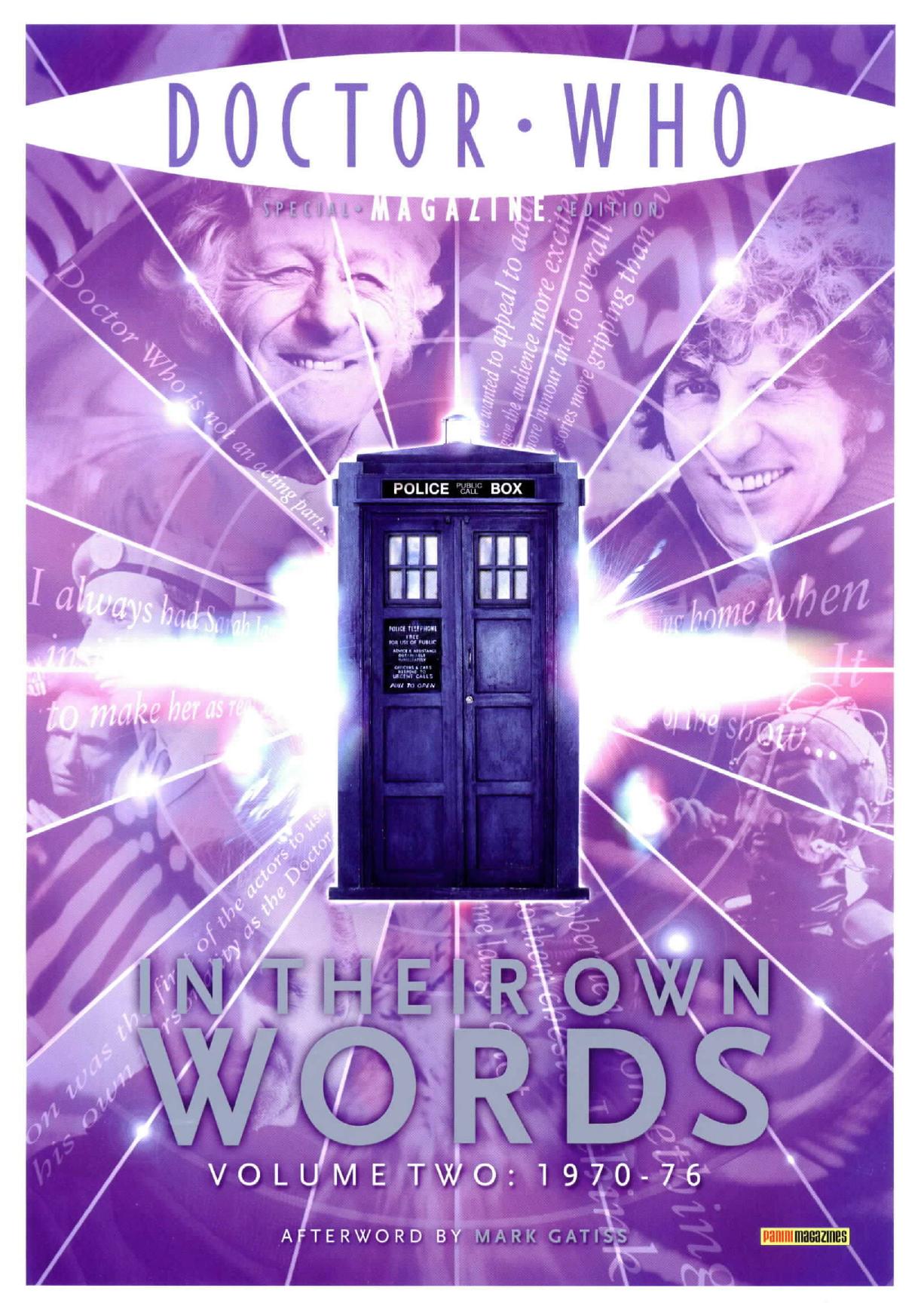 Doctor Who Magazine Special 15 by In Their Own Words 2 (2006)