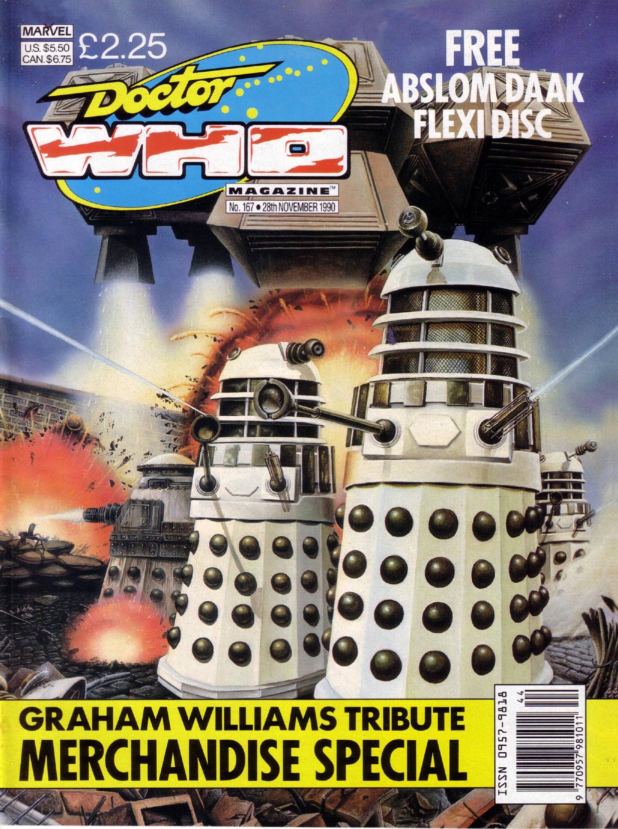 Doctor Who Magazine by Issue 167 (1990)