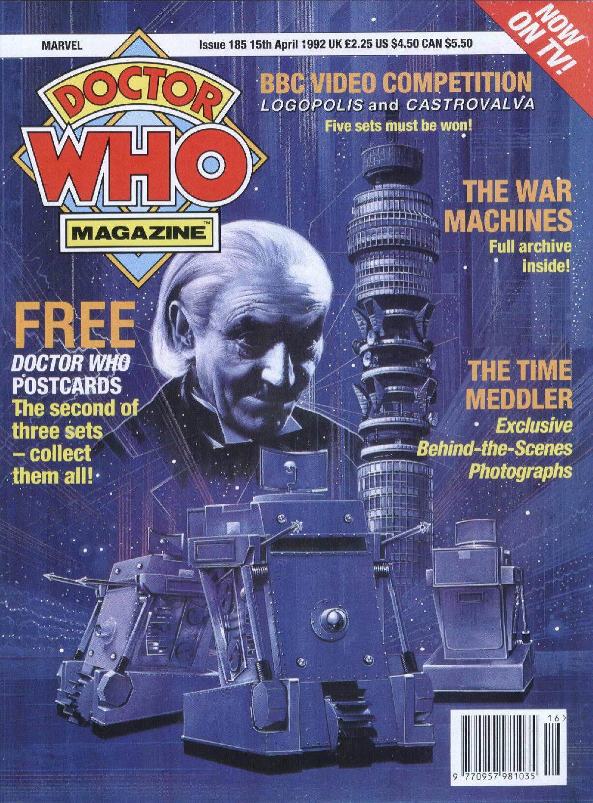 Doctor Who Magazine by Issue 185 (1992)