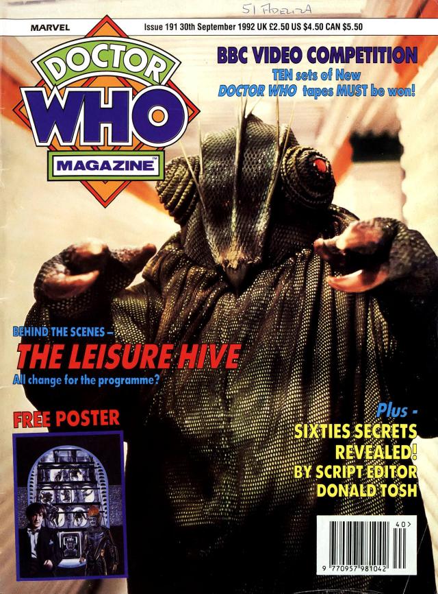 Doctor Who Magazine by Issue 191 (1992)