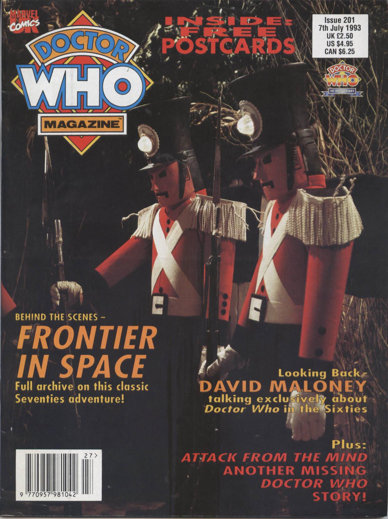 Doctor Who Magazine by Issue 201 (1993)