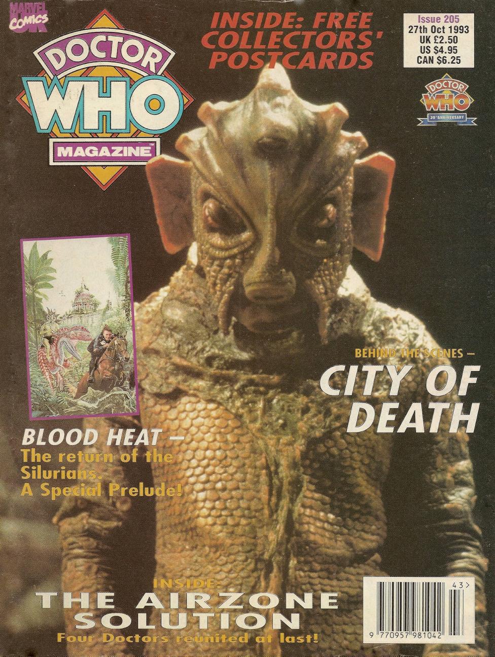 Doctor Who Magazine by Issue 205 (1993)