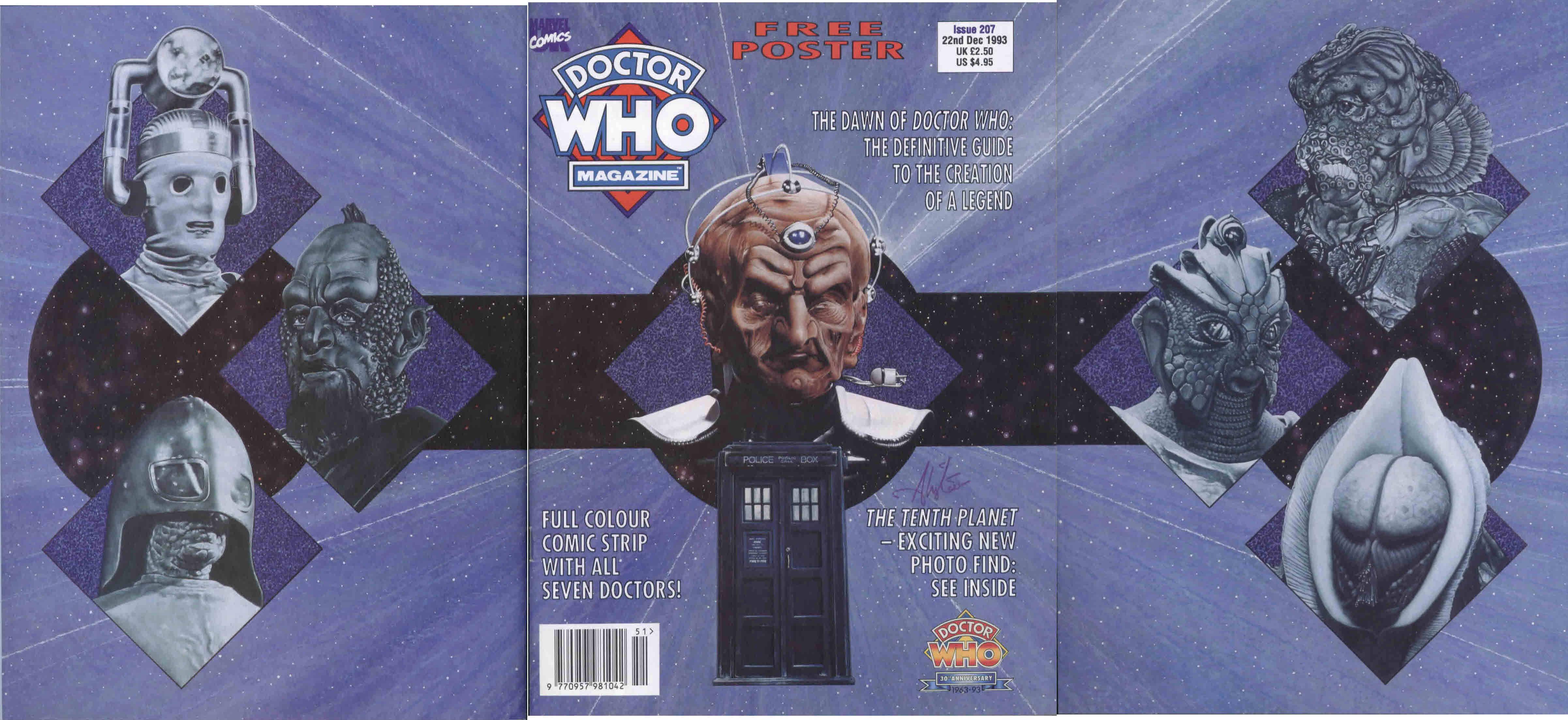 Doctor Who Magazine by Issue 207 (1993)