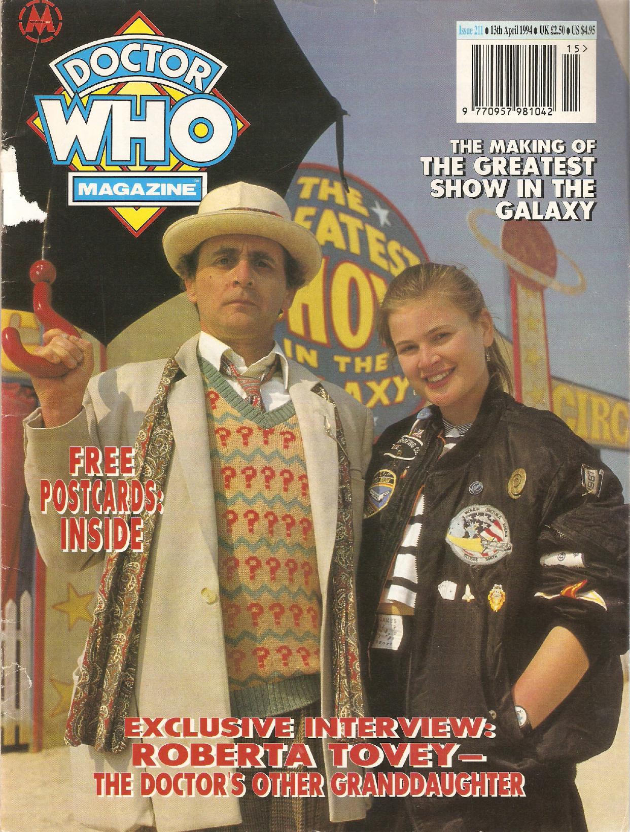 Doctor Who Magazine by Issue 211 (1994)