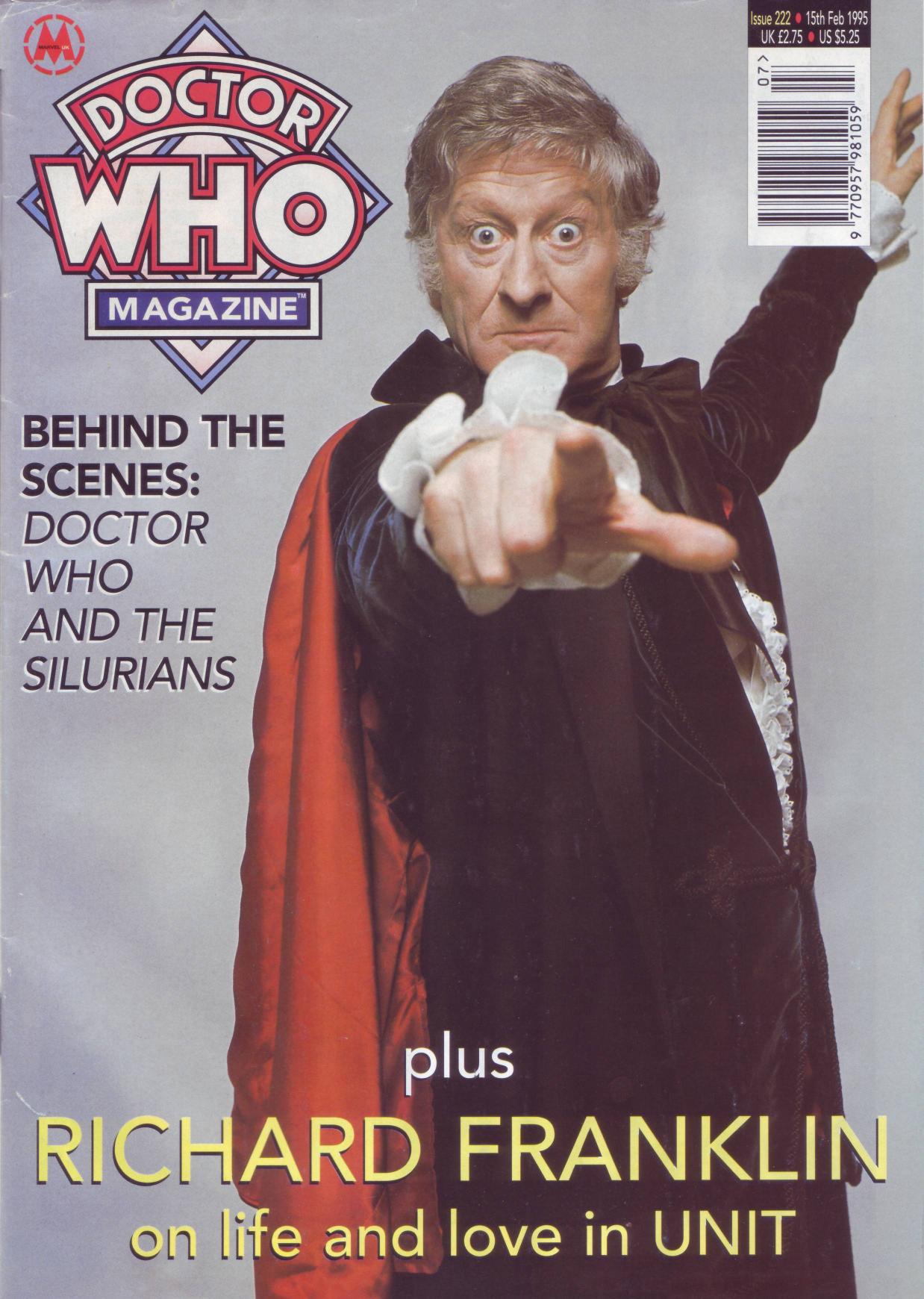 Doctor Who Magazine by Issue 222 (1995)