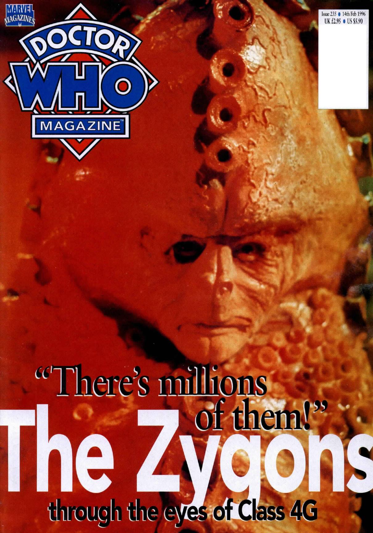 Doctor Who Magazine by Issue 235 (1996)