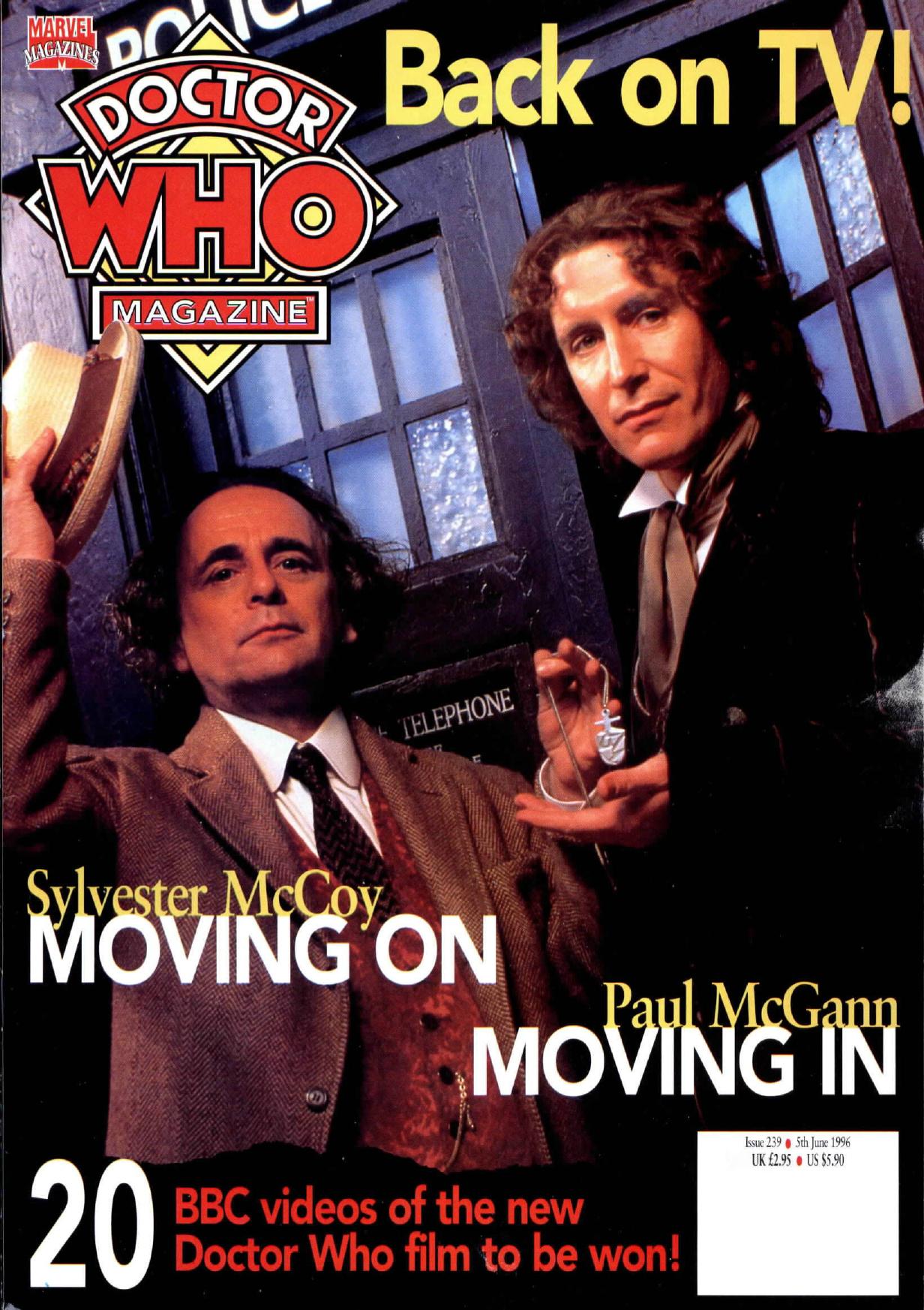 Doctor Who Magazine by Issue 239 (1996)