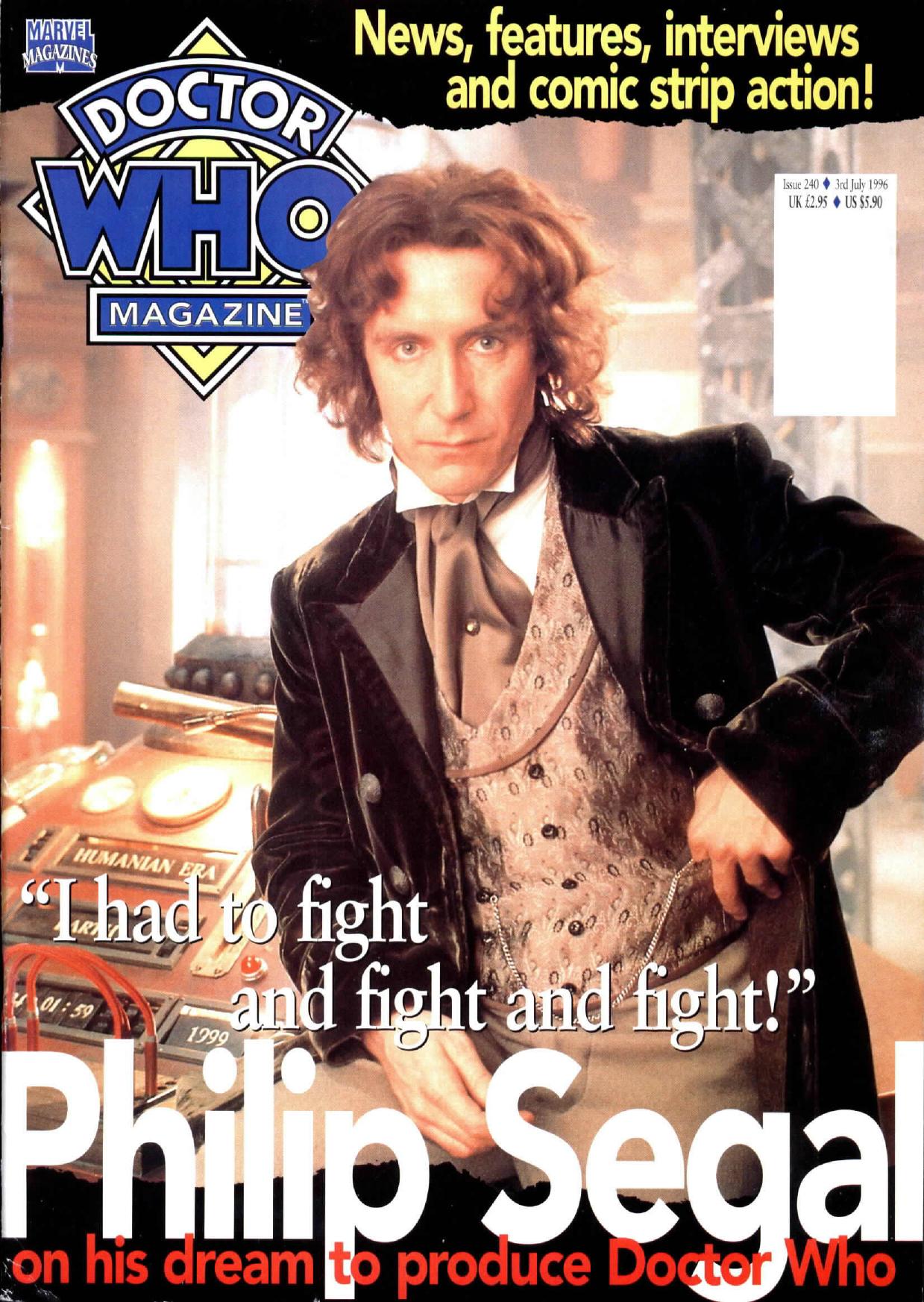 Doctor Who Magazine by Issue 240 (1996)