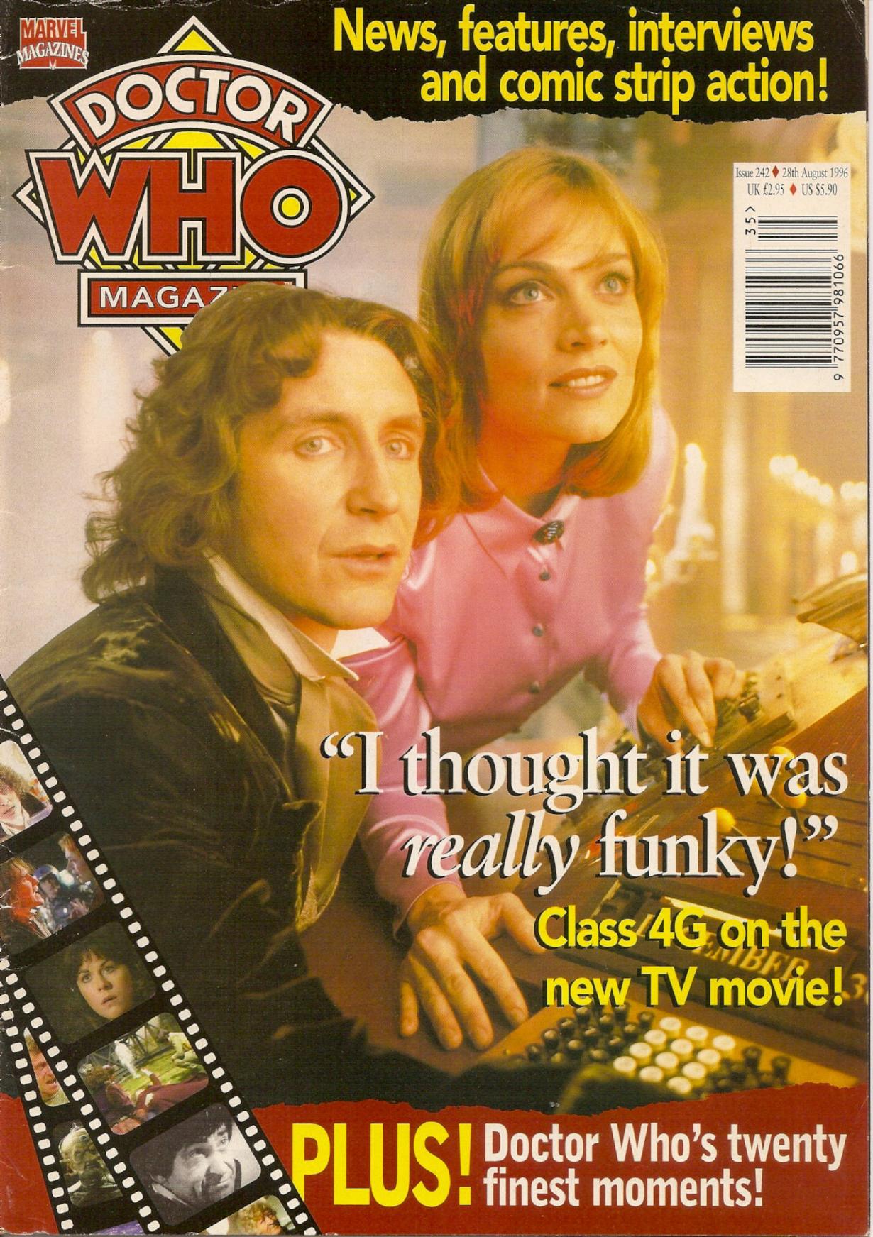 Doctor Who Magazine by Issue 242 (1996)