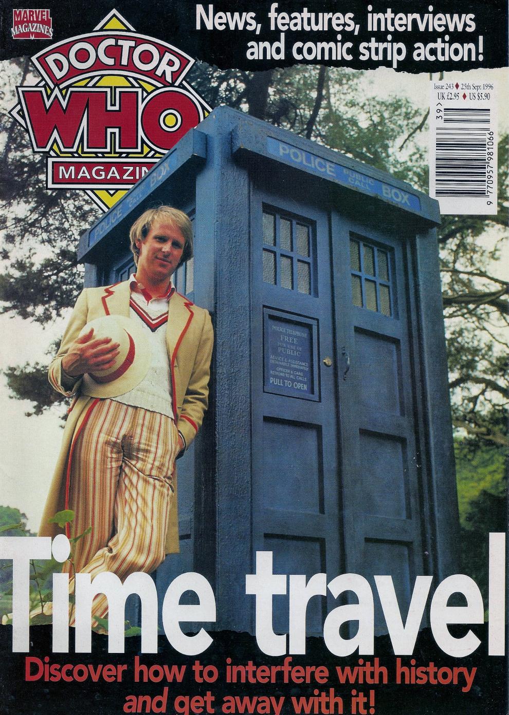 Doctor Who Magazine by Issue 243 (1996)
