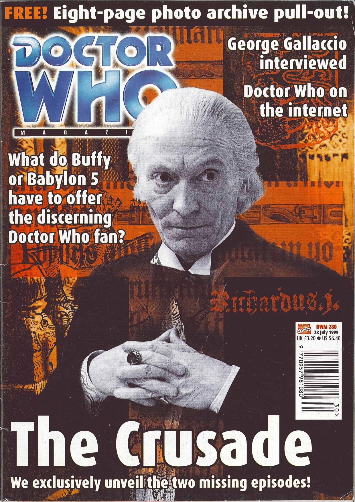 Doctor Who Magazine by Issue 280 (1999)