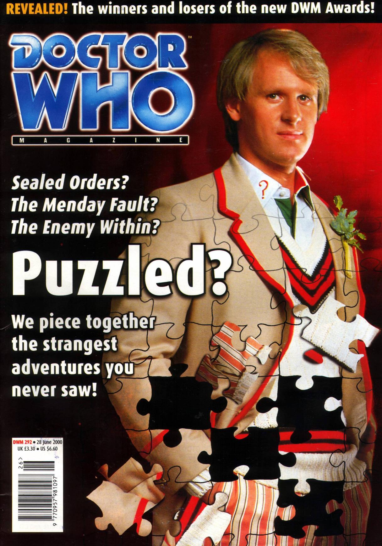 Doctor Who Magazine by Issue 292 (2000)