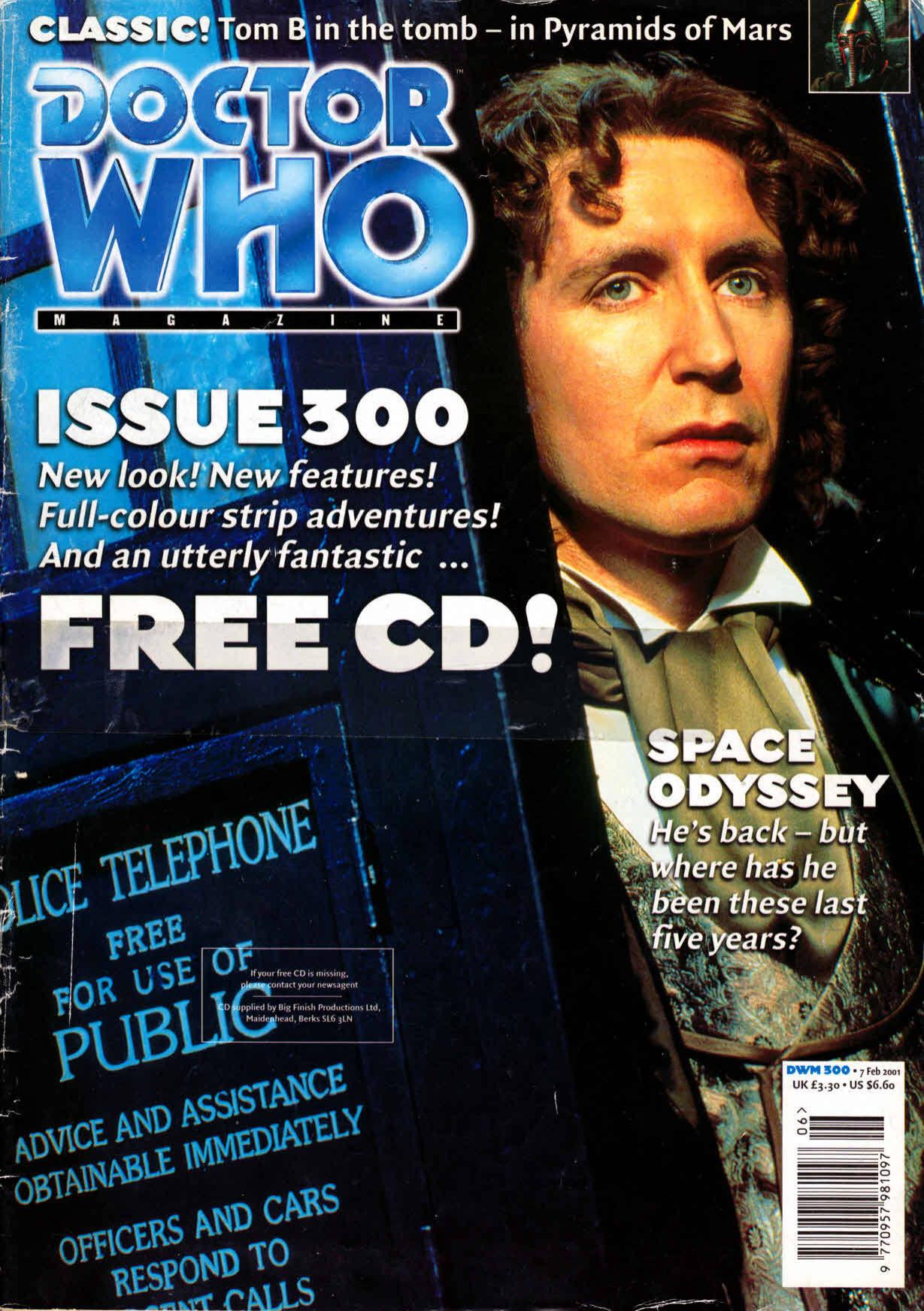 Doctor Who Magazine by Issue 300 (2001)