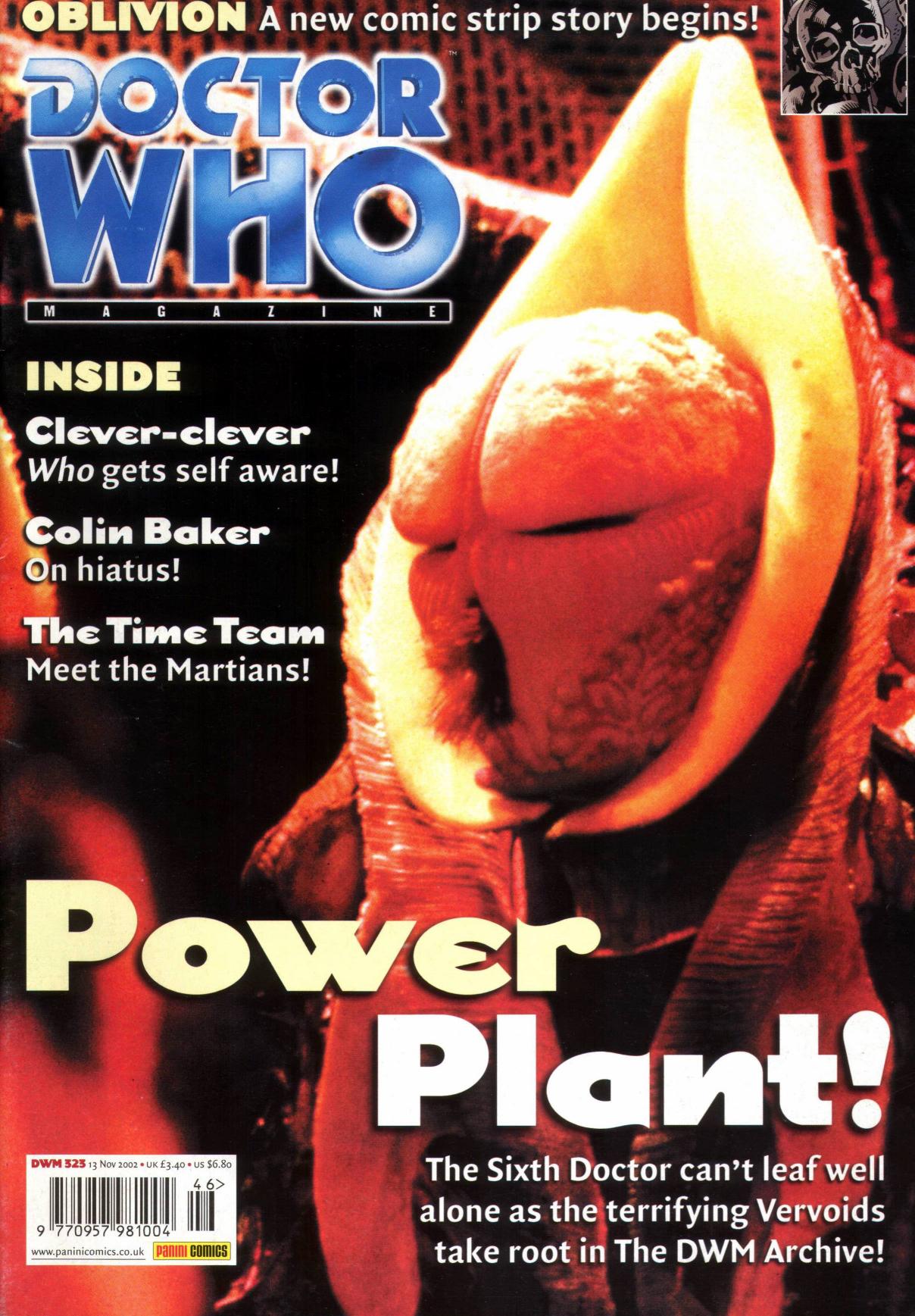 Doctor Who Magazine by Issue 323 (2002)