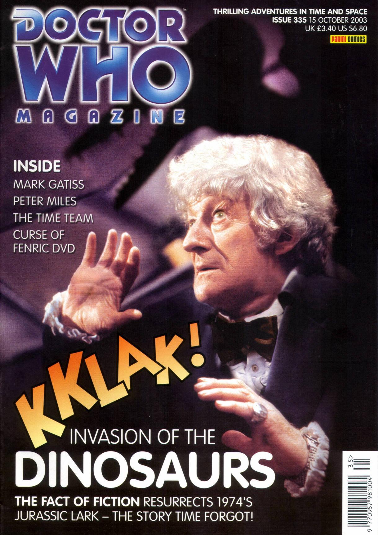 Doctor Who Magazine by Issue 335 (2003)
