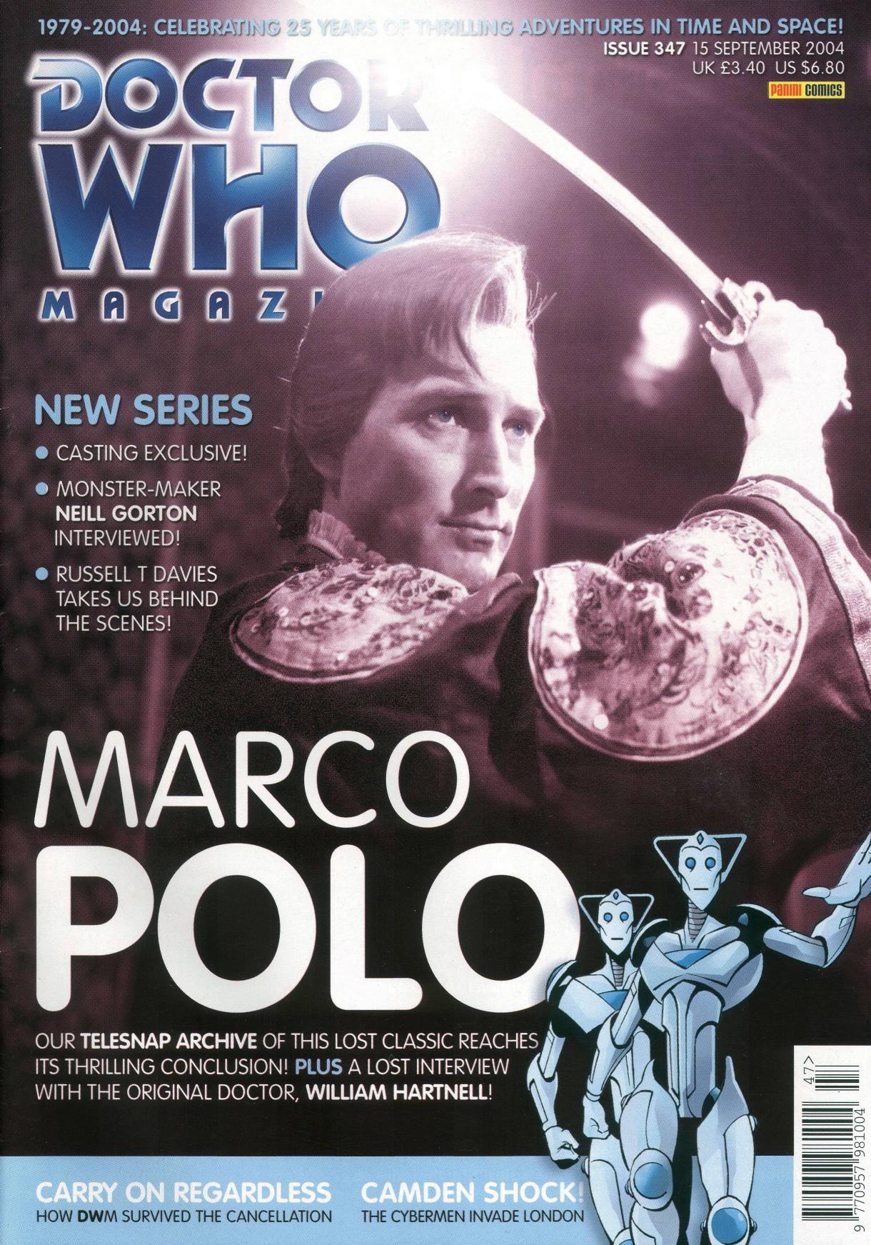 Doctor Who Magazine by Issue 347 (2004)