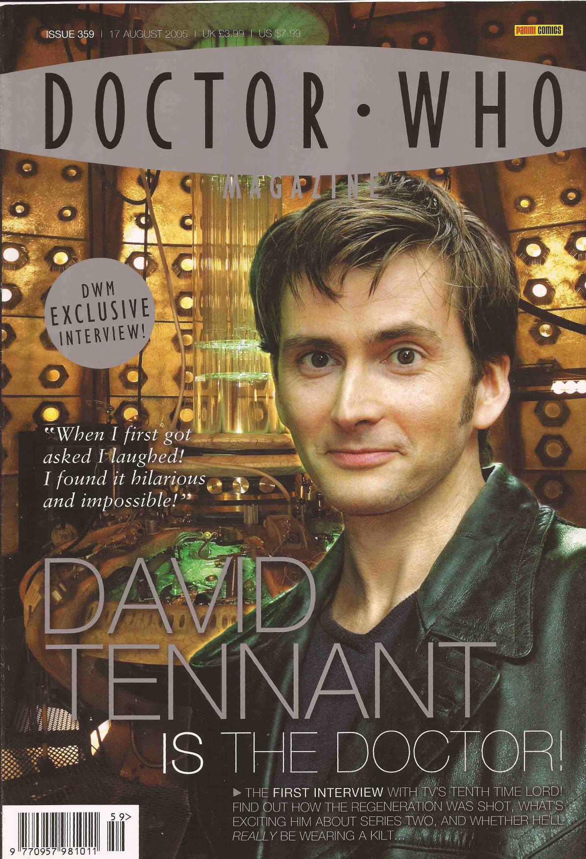 Doctor Who Magazine by Issue 359 (2005)
