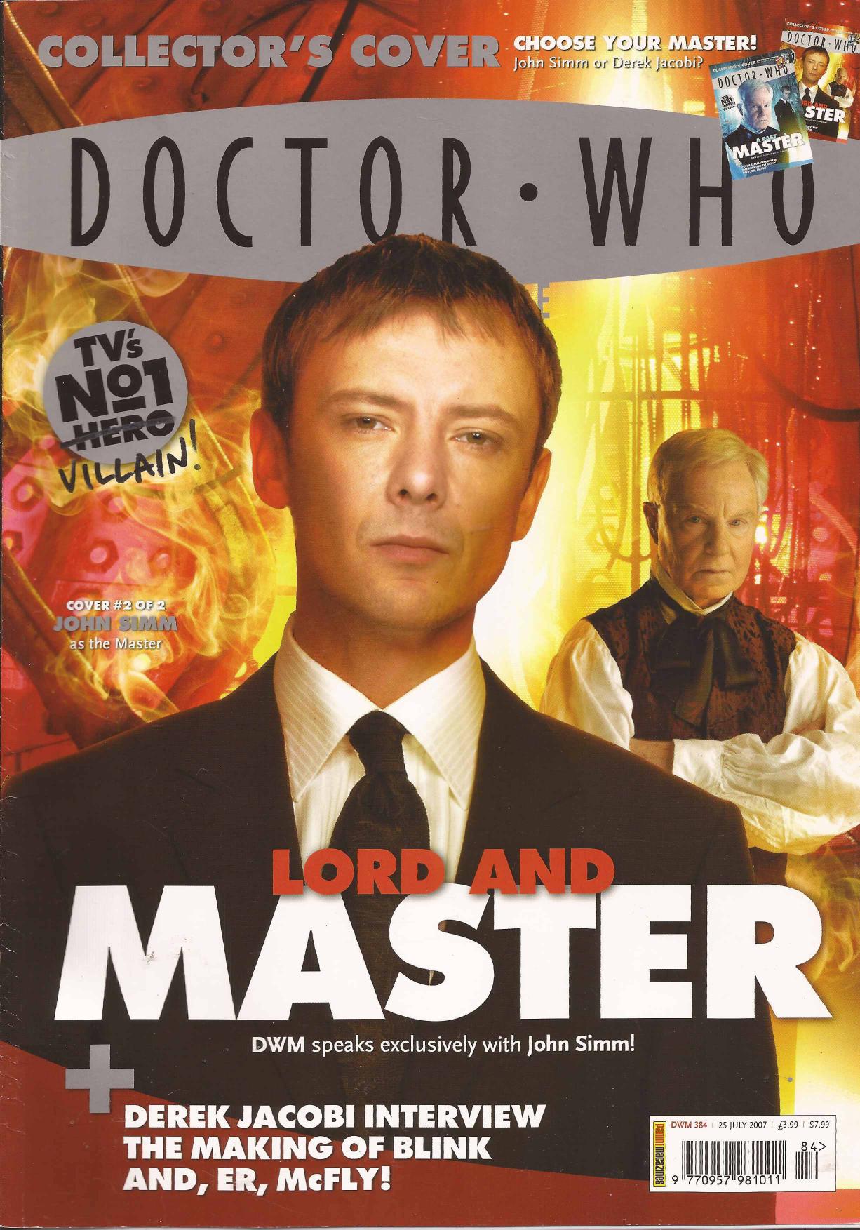 Doctor Who Magazine by Issue 384 (2007)