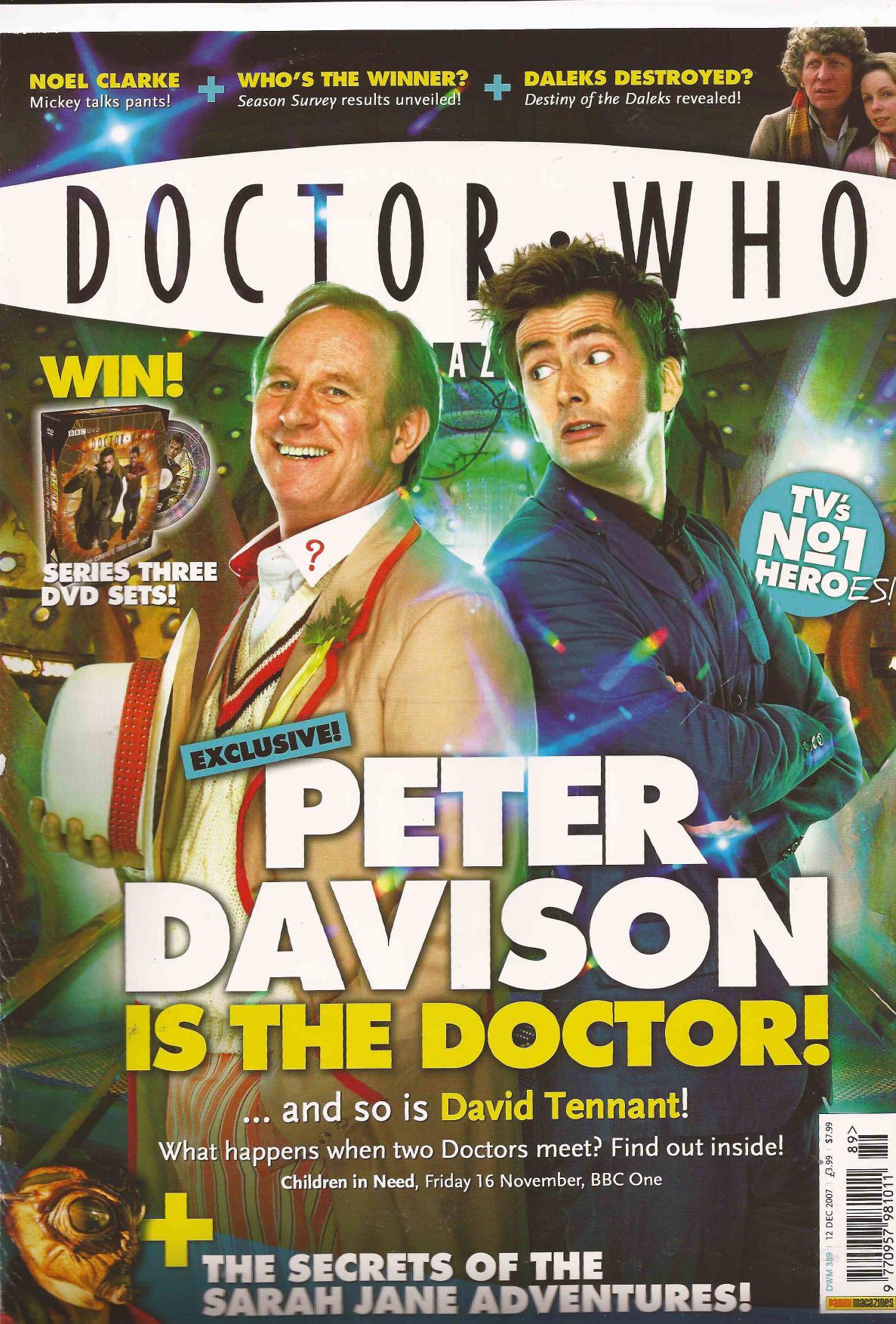 Doctor Who Magazine by Issue 389 (2007)