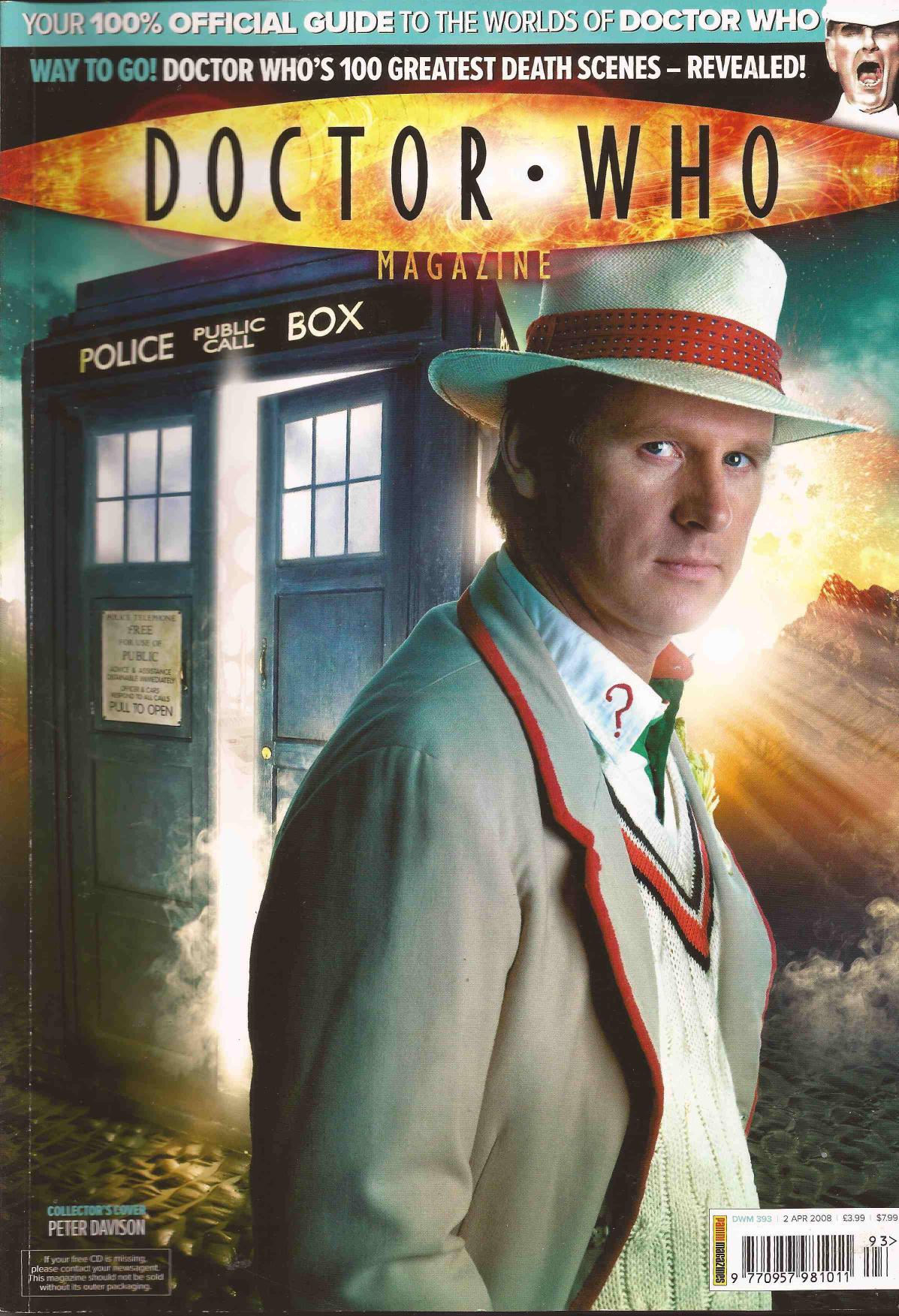 Doctor Who Magazine by Issue 393 (2008)