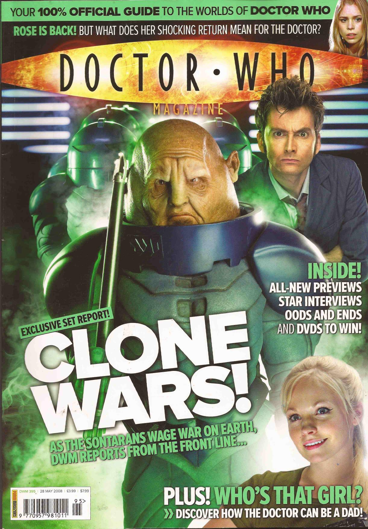 Doctor Who Magazine by Issue 395 (2008)