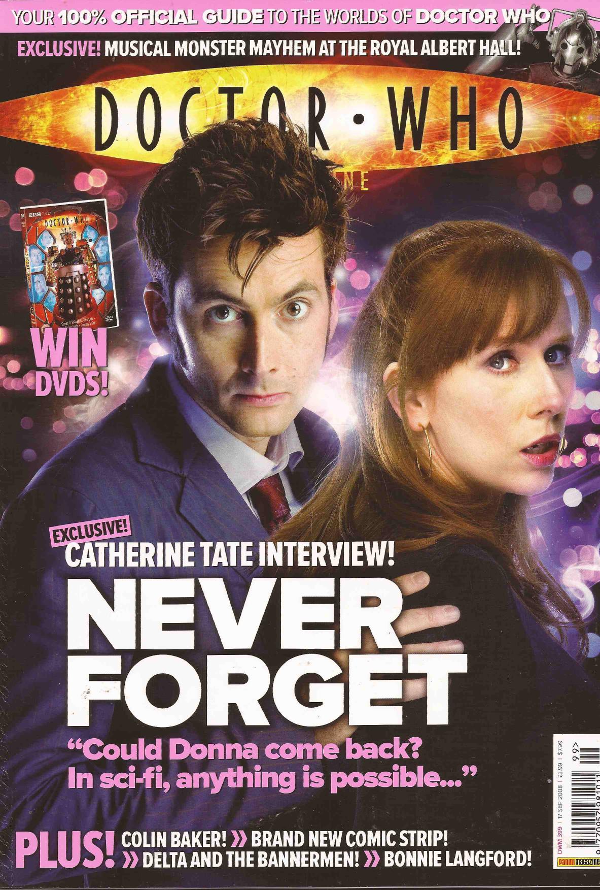 Doctor Who Magazine by Issue 399 (2008)
