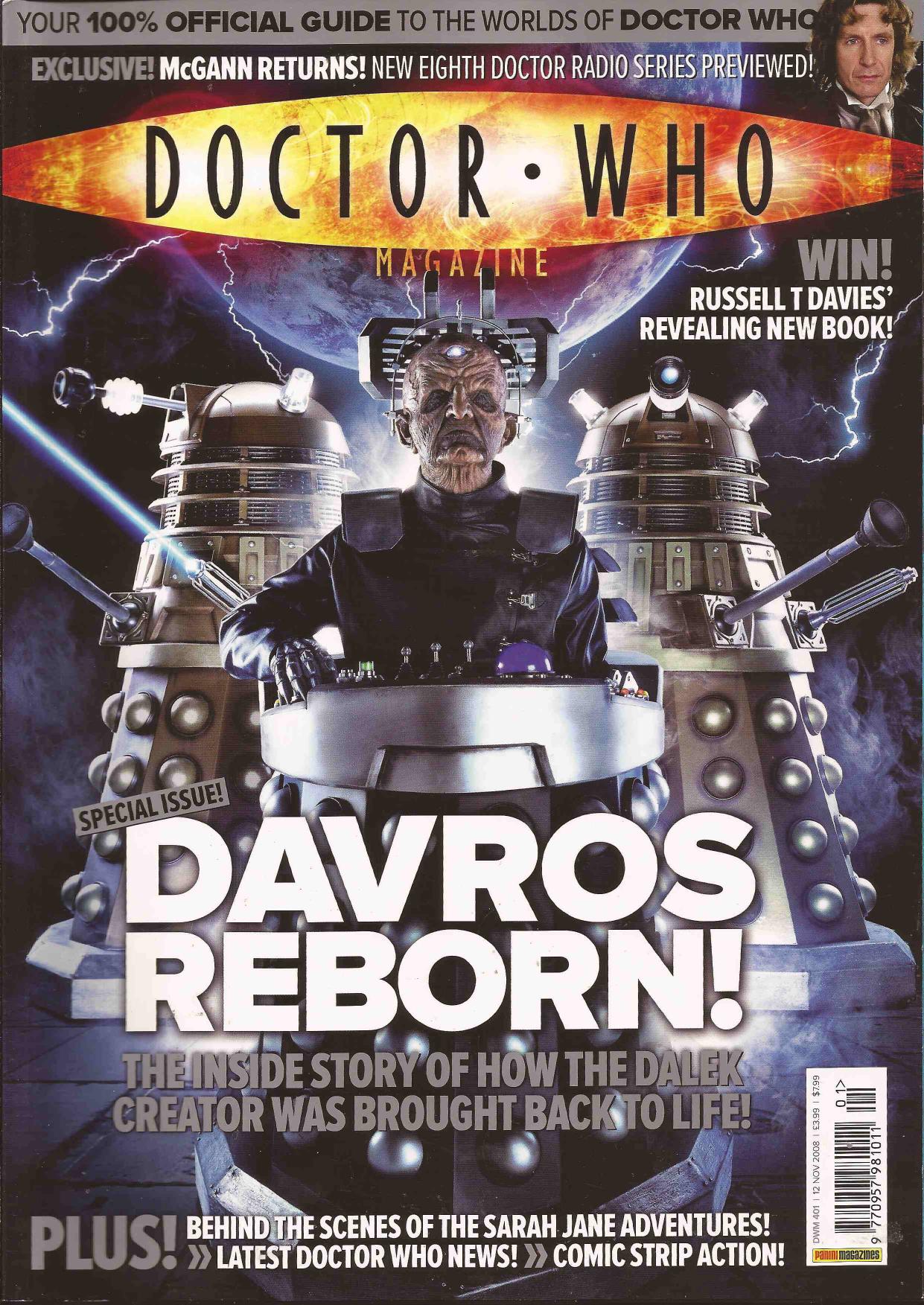 Doctor Who Magazine by Issue 401 (2008)
