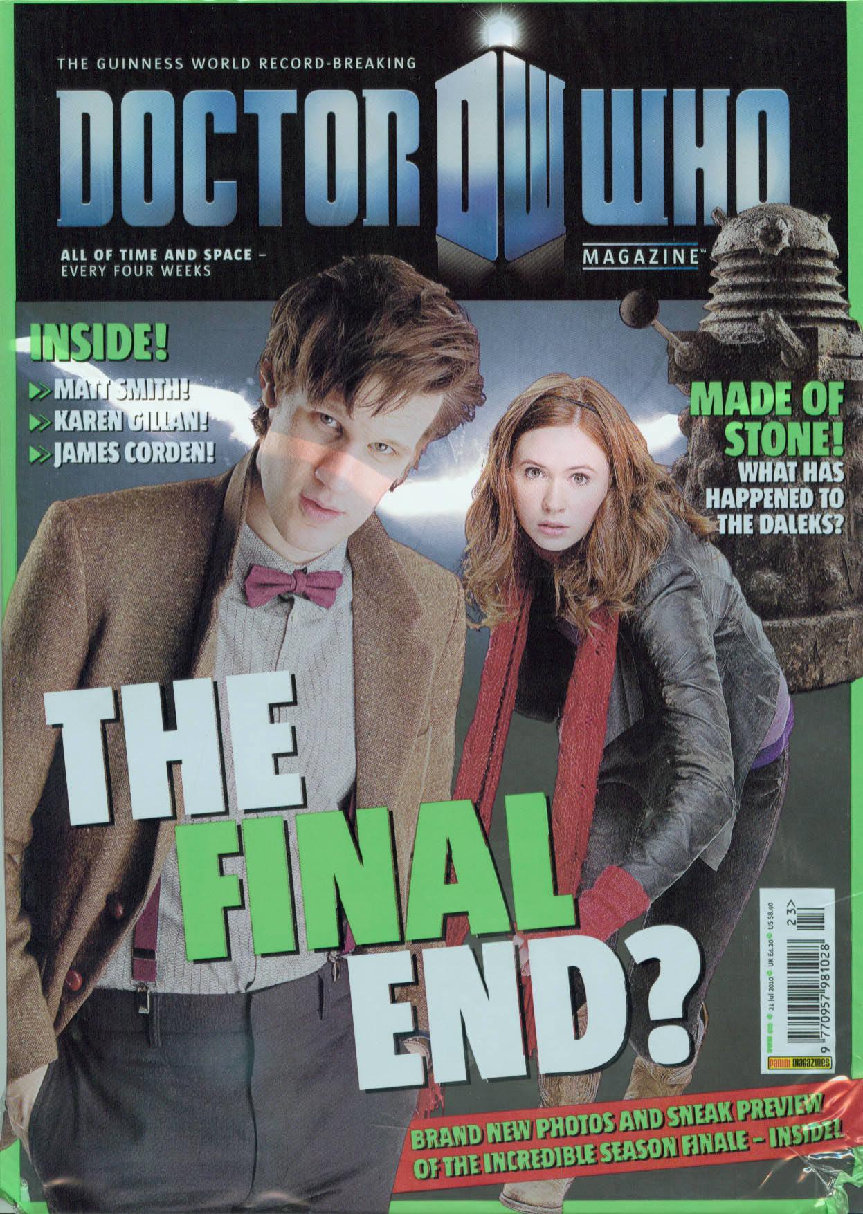 Doctor Who Magazine by Issue 423 (2010)