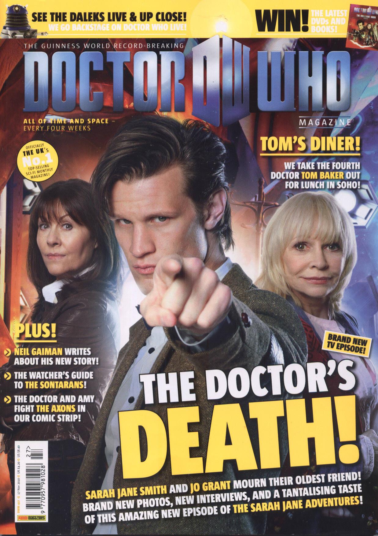 Doctor Who Magazine by Issue 427 (2010)