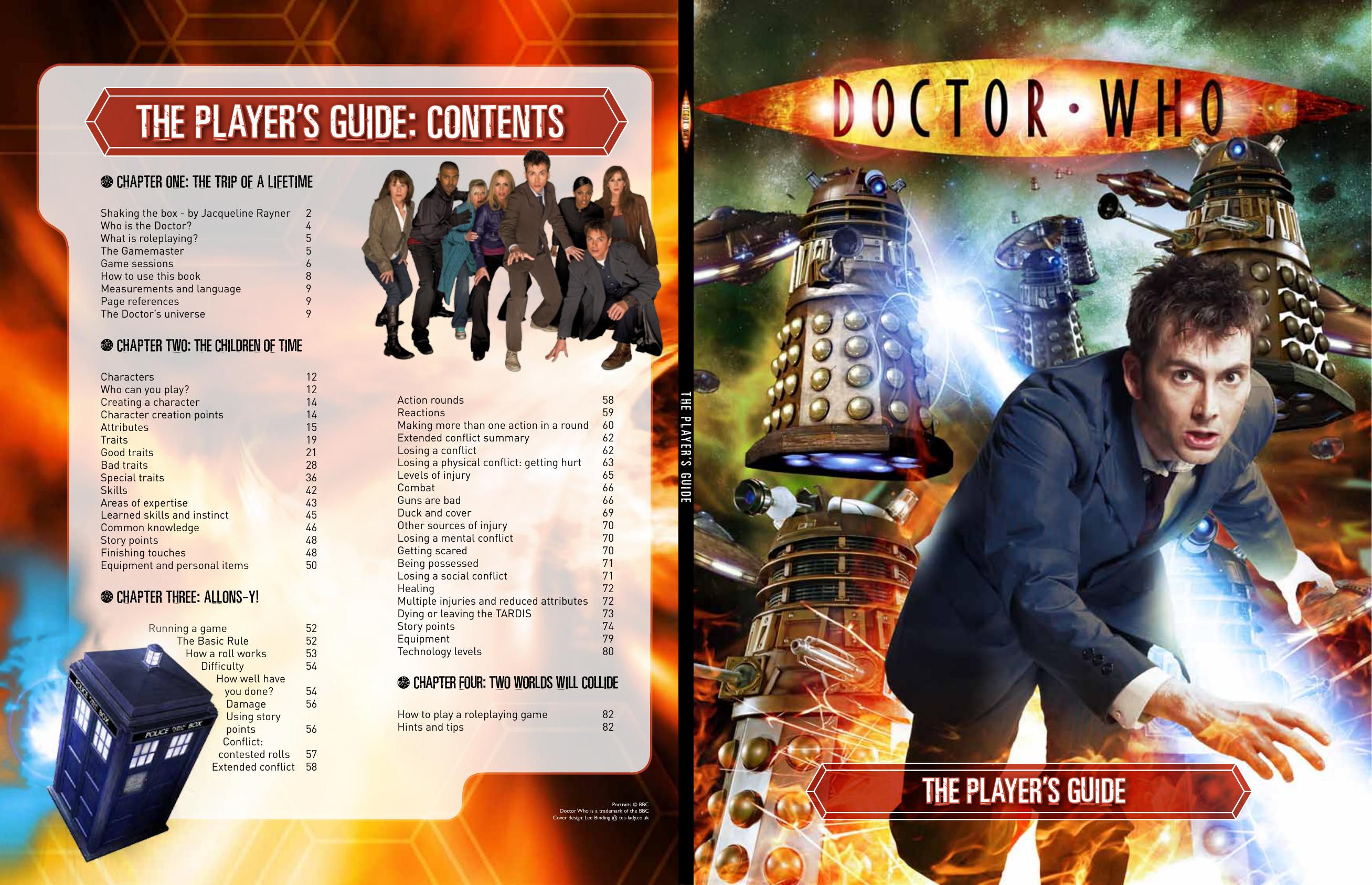 Doctor Who The Player's Guide by Unknown