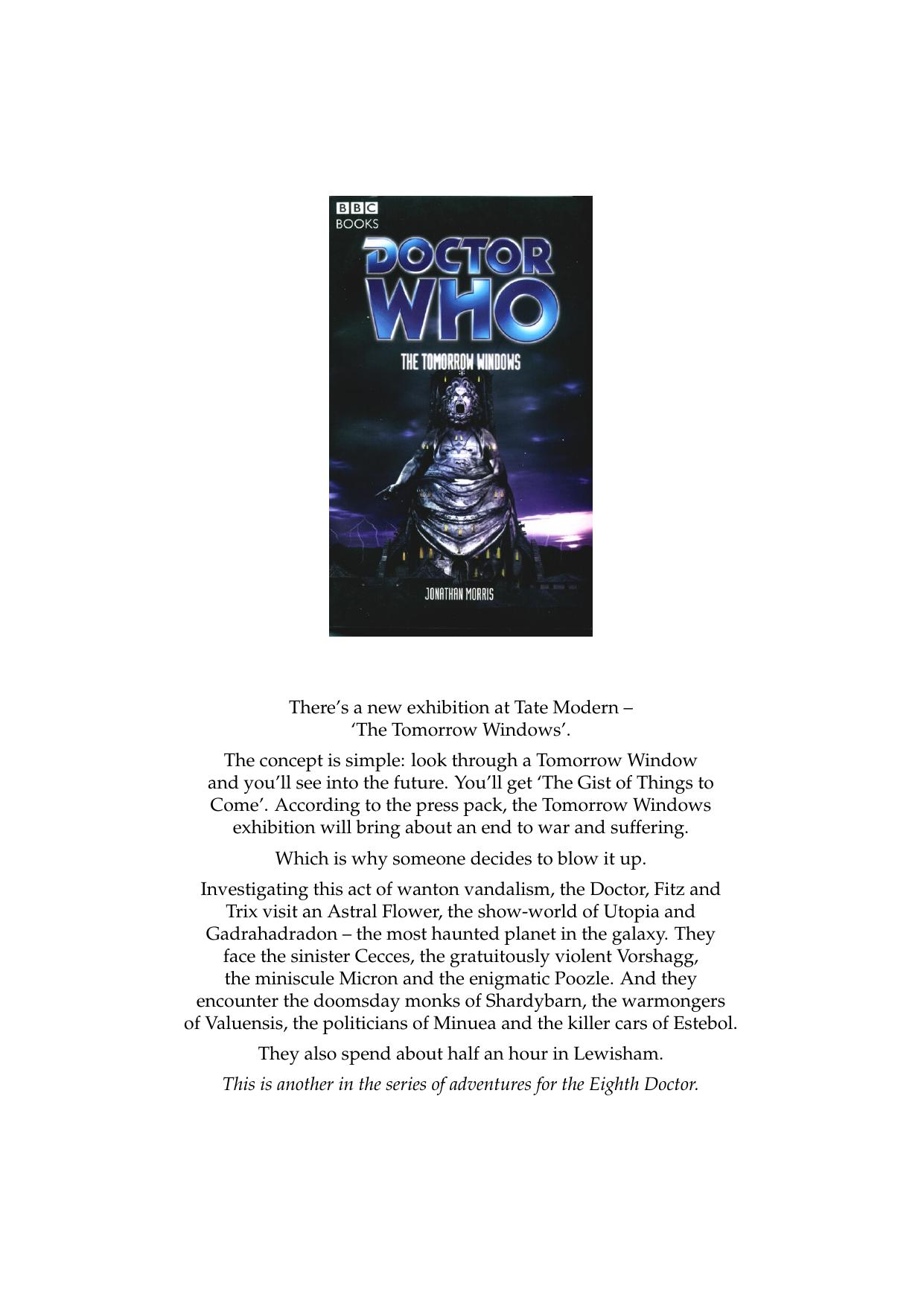 Doctor Who by The Tormorrow Windows