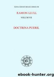 Doctrina Pueril by Llull Ramon