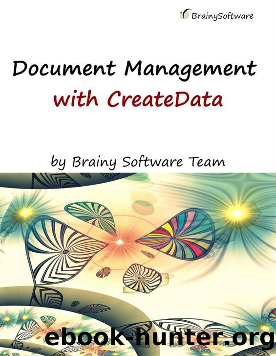 Document Management with CreateData by Team Brainy Software