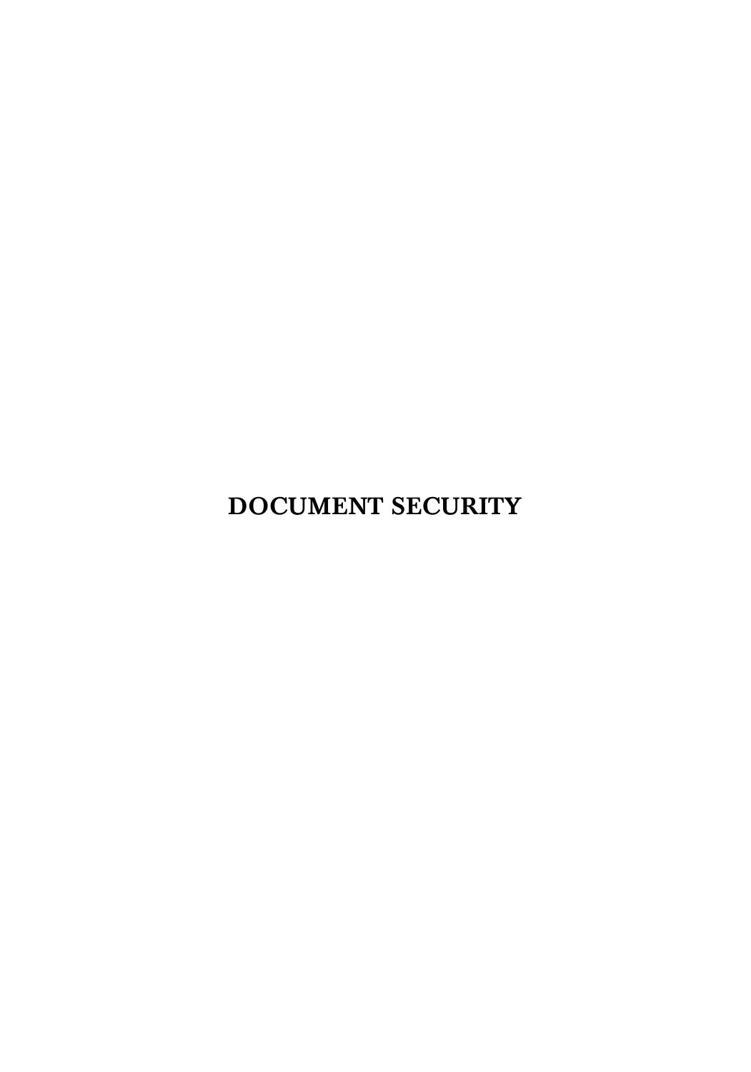 Document Security: Protecting Physical and Electronic Content by Ronald L. Mendell