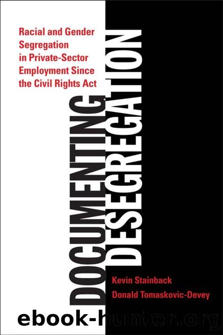 Documenting Desegregation : Racial and Gender Segregation in Private Sector Employment since the Civil Rights Act by Kevin Stainback; Donald Tomaskovic-Devey